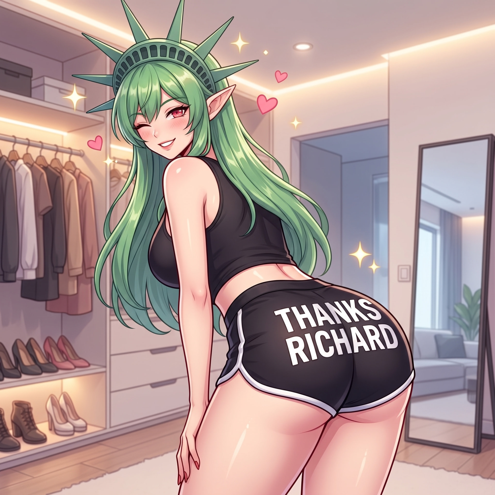 Libertits thanks Richard closet