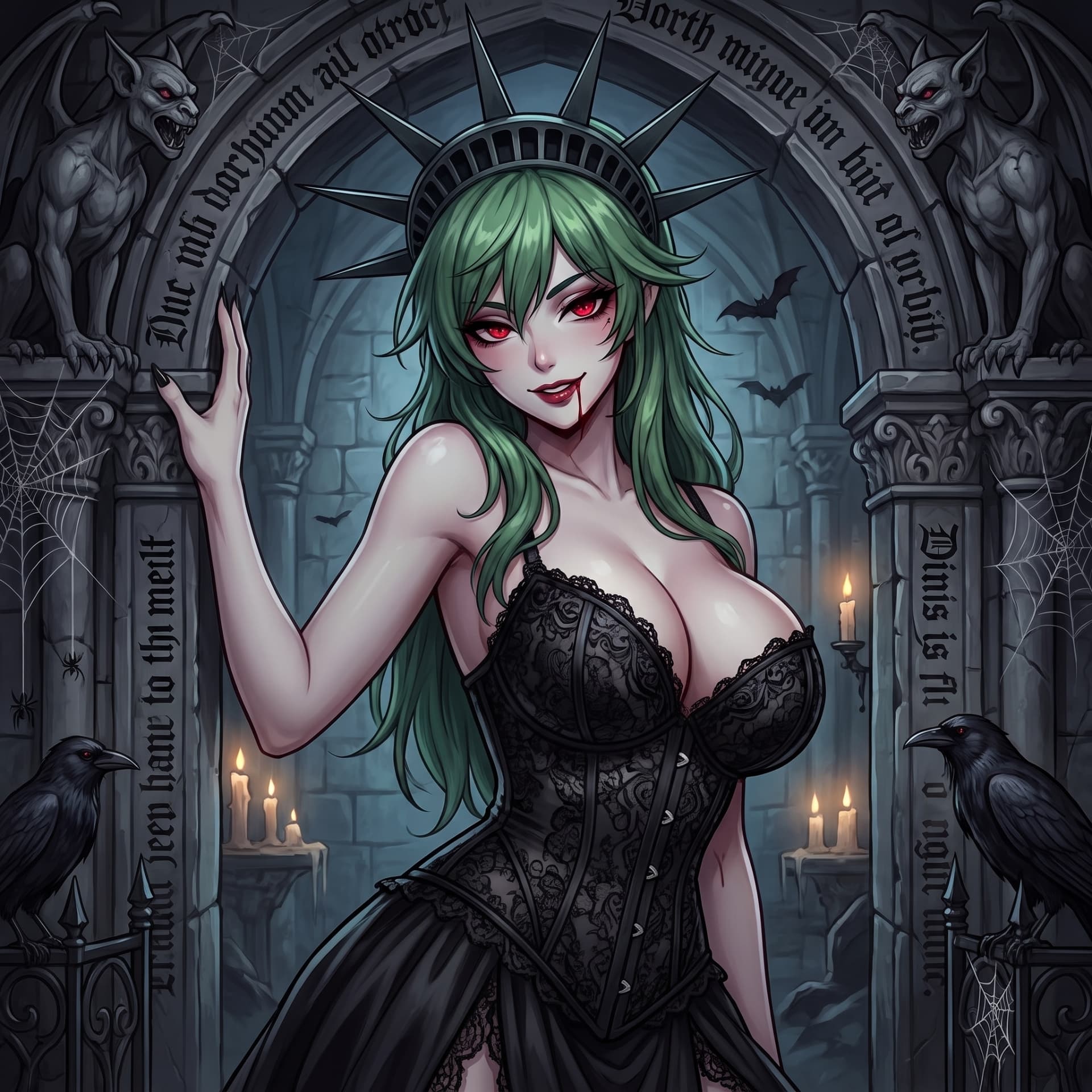 Libertits gothic art style